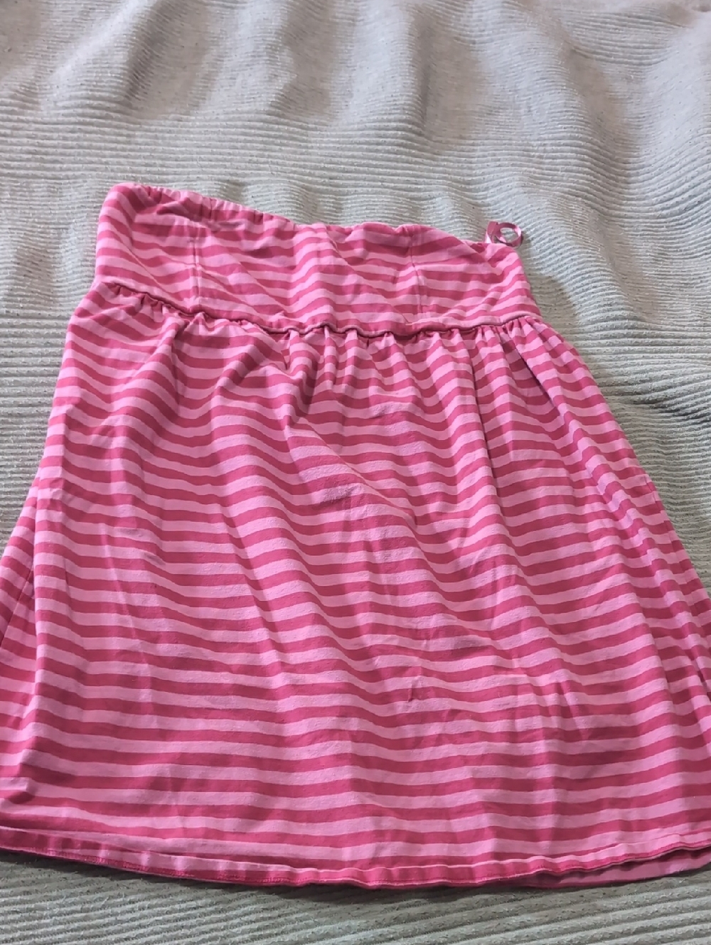 Torrid Pink Striped Women's Babydoll Top